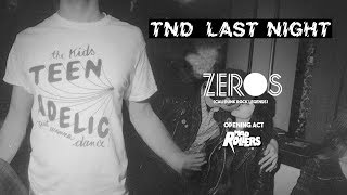 THE ZEROS - Handgrenade Heart - Get Nowhere Fast - Wild Weekend - 30 Formiche-13-03-2019