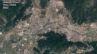 Yiwu China  Earth Timelapse