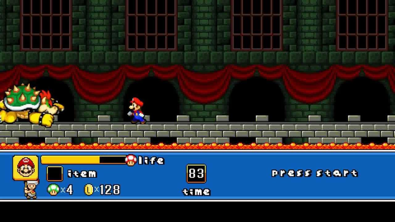 Super Mario Brawl OpenBor 1080P HD Playthrough WORLD 8 FINAL YouTube