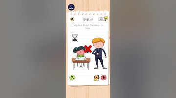 Brain Test All Star Level 137 |Help Her Finish The Exam In Time.| Walkthrough Solution