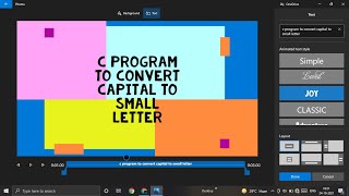 c program to convert capital to small letter #shorts #programming #c #coding #youtubeshorts #pro