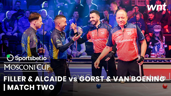 Filler & Alcaide vs Gorst & Van Boening | Match Two | 2025 Mosconi Cup