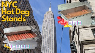 Empire State Building Hot Dog Stands:  The Good and The Bad | NYC's Hot Dog Stands