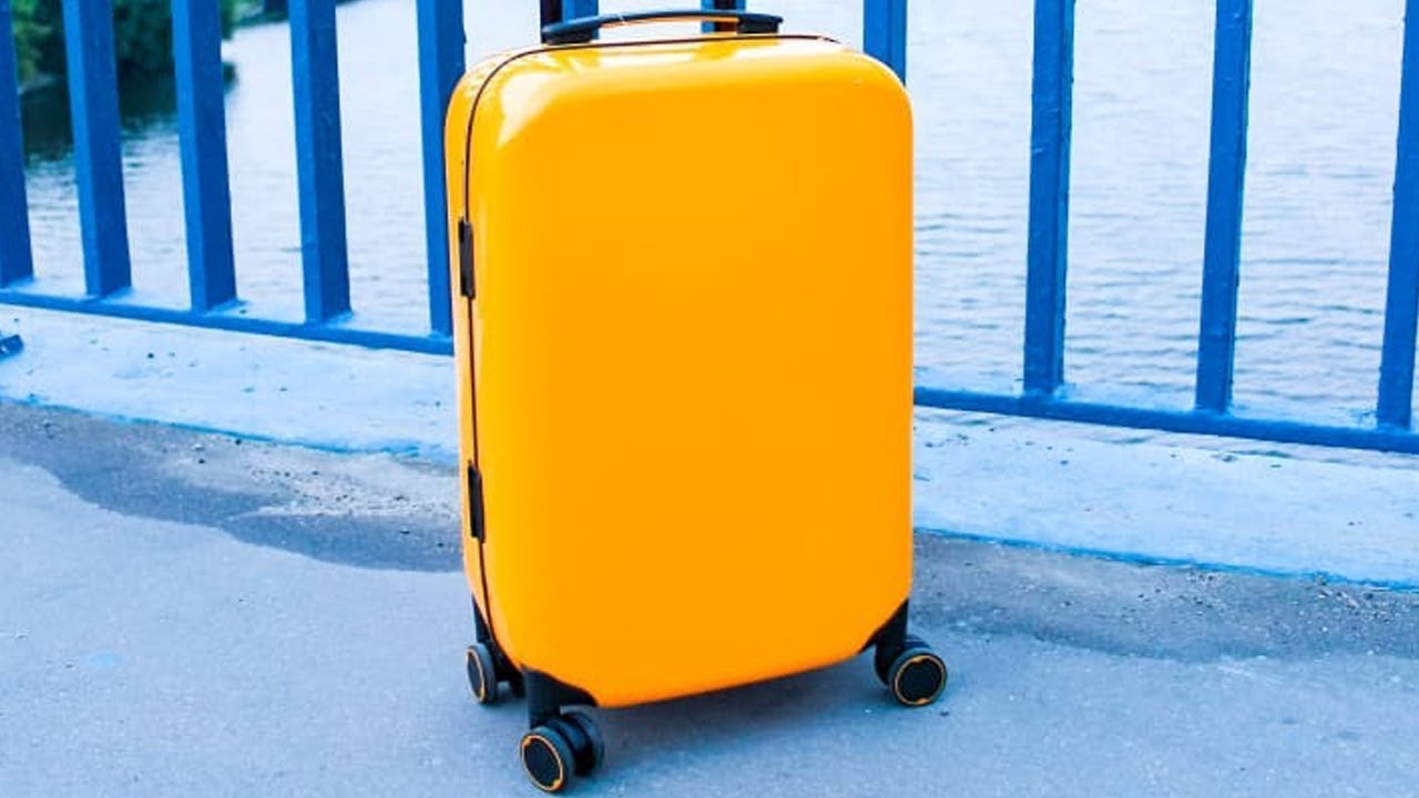 Чемодан со сканером отпечатка пальцев Xiaomi 90-point Smart Fingerprint Unlocking Travel Case