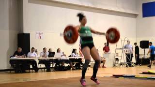 Michaela North - 72 kg (158 lbs) Snatch