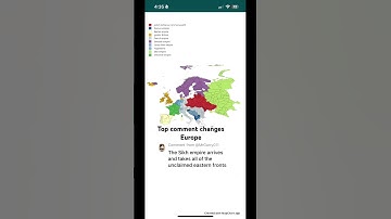 Top comment changes Europe #bush #map #mapchart #topcomment #kosovomapper #europe