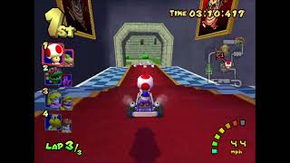 N64 Bowsers Castle - Mario Kart Double Dash Retro Track Grand Prix