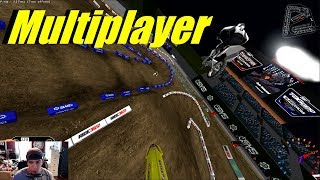 MX Simulator - Multiplayer Race - 2017 Supercross Rd 01 - Anaheim 1