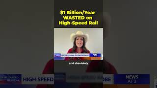 $1Billion A Year Wasted On California High - Speed Rail Ali Macedo