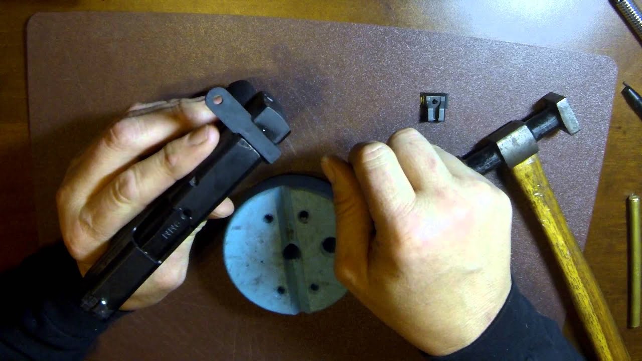 DIY XS Sight Installation M&P Shield YouTube