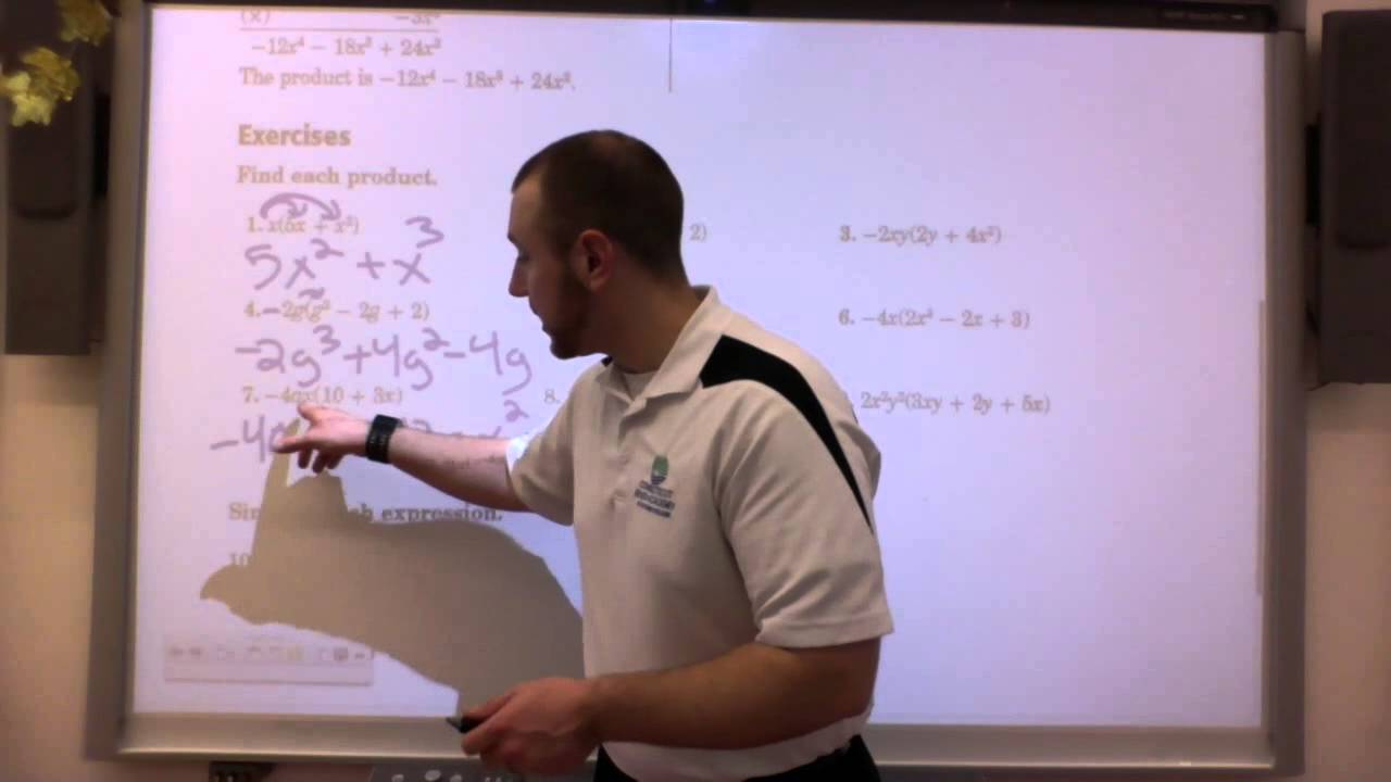 Simplifying Polynomials - YouTube