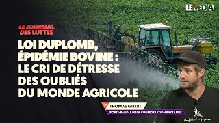 DUPLOMB LAW, BOVINE EPIDEMIC: THE CRY OF DISTRESS FROM THOSE FORGOTTEN IN THE AGRICULTURAL WORLD