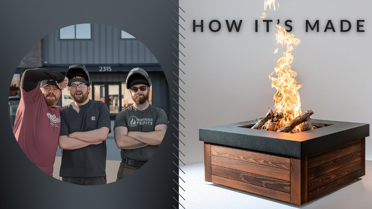 From Raw Materials to Roaring Fire: The Making of Our Luxury Fire Pits