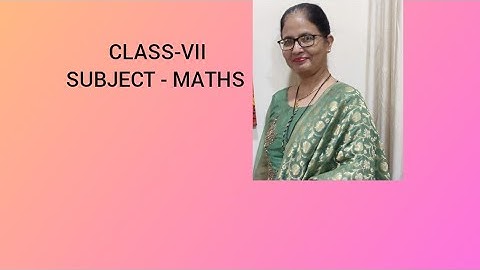 CORDOVA, MATHS, CLASS VII, LS 3 DECIMALS