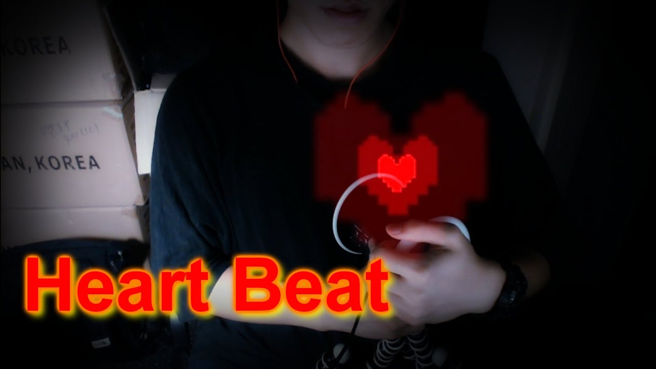 KOR ASMR 한국어] 두근두근 심장소리와 가벼운 귀마사지 Heart Beat and ear massage - YouTube