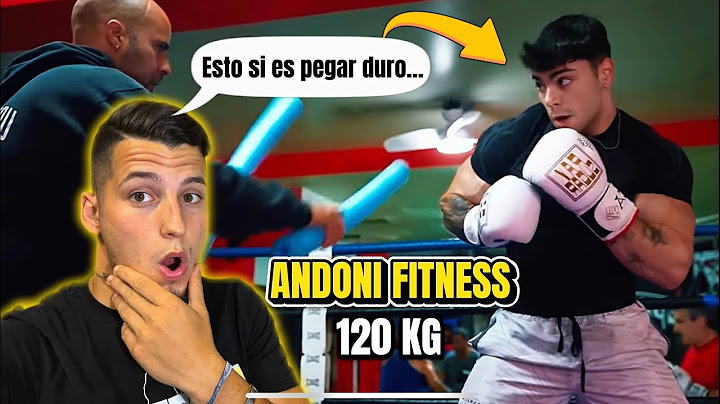 BOXEADOR REACCIONA a ANDONIFITNESS para la VELADA DEL AÑO V!🥊