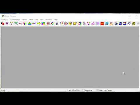 Software training - Win4D Advance for 3 July 2017