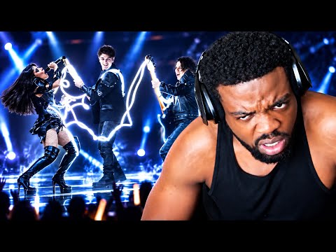 Woahh.. FIRST TIME HEARING Alexandra Căpitănescu - Choke Me (LIVE) Romania Grand FinalEurovision2026