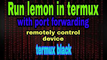 How to run Lemon on WAN static port/no vps/no vpn/no ngrok/no servo