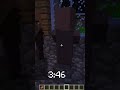 время, продолжает ускоряться !!! #minecraft #деревняжителей #страшнаядеревня #часы #сутки #shorts