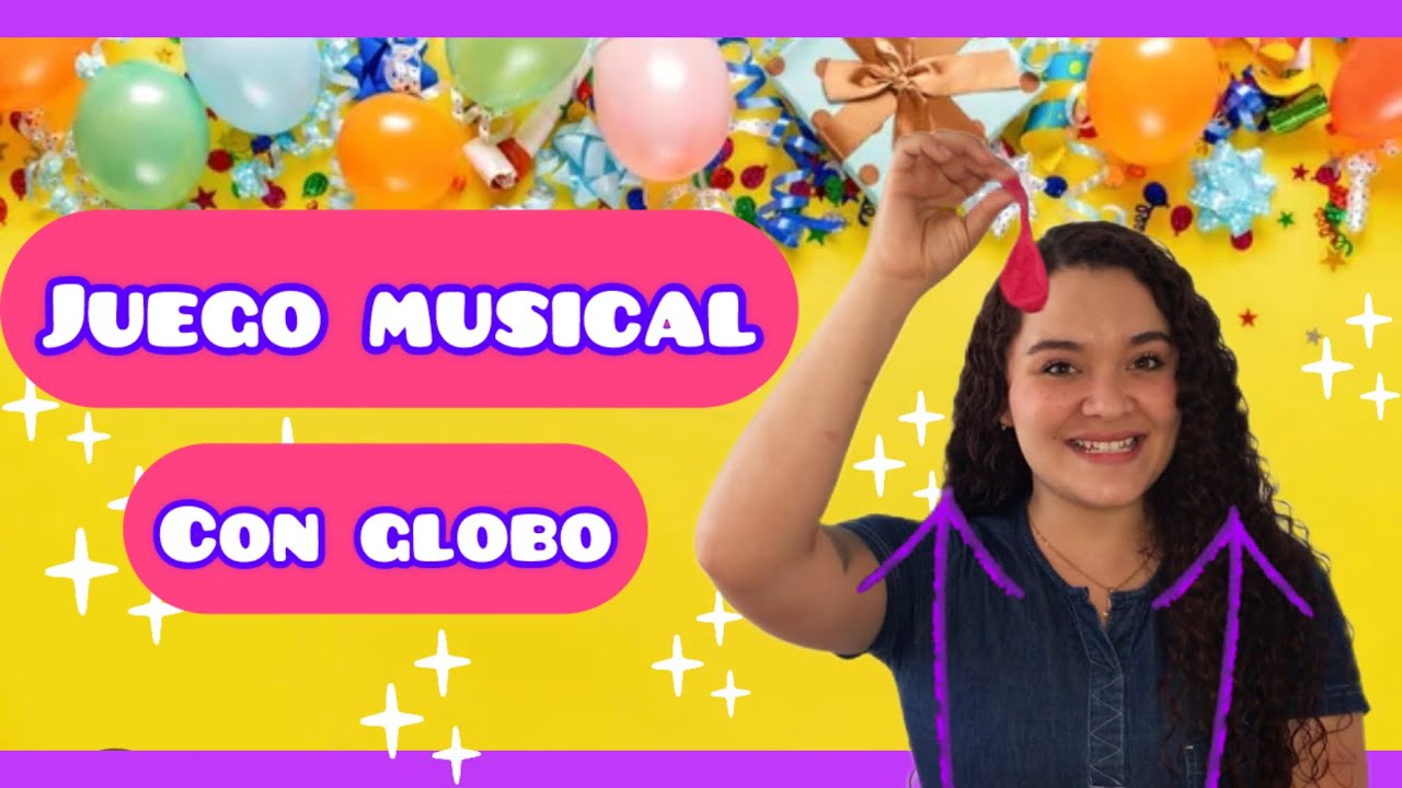 Juego Musical con Globo para niños #musicaparaniños #juegos