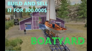 Boat Boatyard Farming Simulator 22