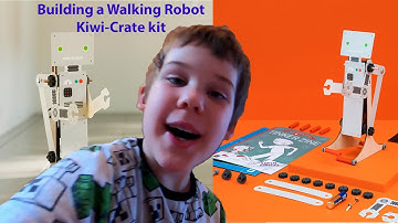 Building a walking robot from Kiwi Crate
