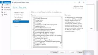 20740 Demo23 Install Failover Cluster Feature