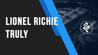 Lionel Richie - Truly Piano Karaoke Instrumental - Chord Lyric Tutorial