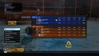 Rocket League® 2v3 Winning