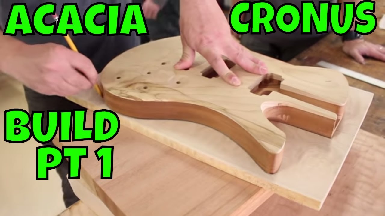 Acacia Guitars Cronus Build for RNA Music Part 1