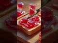 AI ASMR Spreading Items on toast to fall asleep
