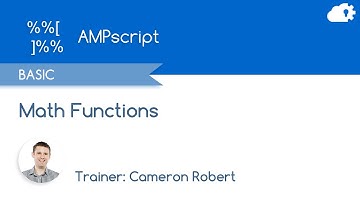 AMPscript Wiskundige Functies - Salesforce Marketing Cloud Functies in 5 minuten