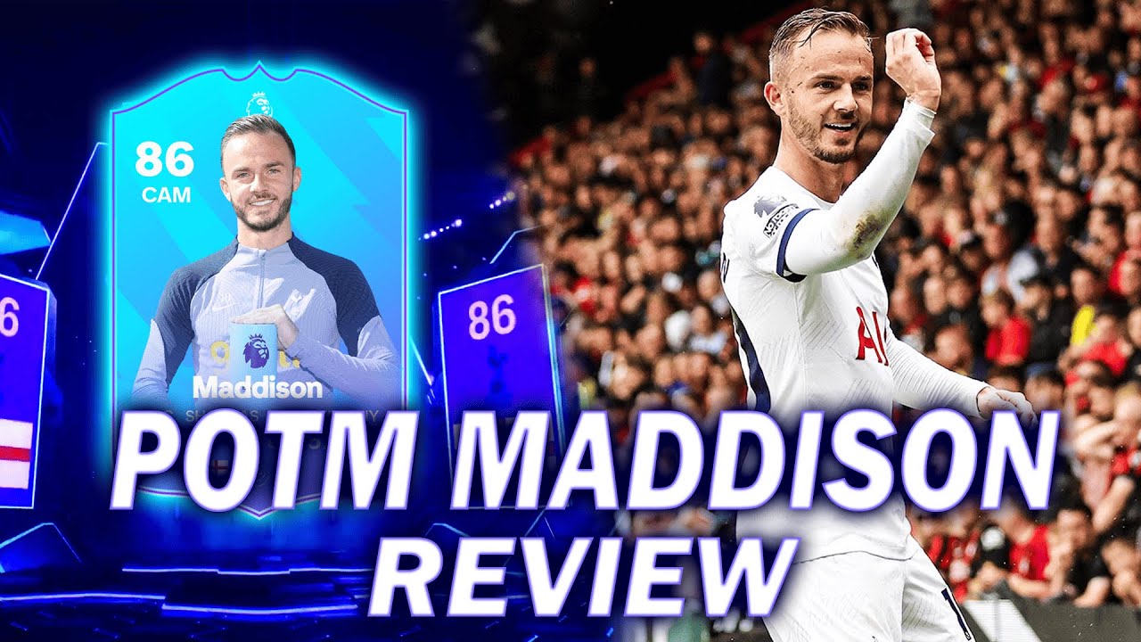 POTM 86 MADDISON IS A BEAST!! EA FC 24 PLAYER REVIEW