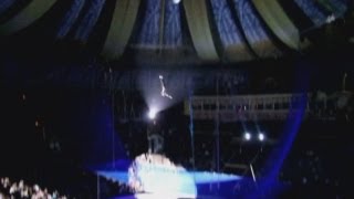 Dramatic video of an acrobat falling through a circus net in Moscow Profile