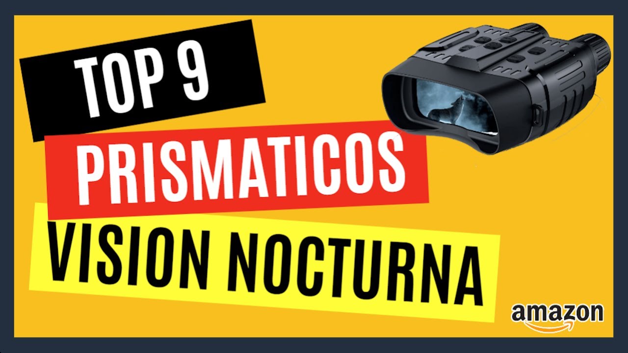 TOP 5 Mejores PRISMATICOS de VISION Nocturna en  [Infrarrojos, HD,  LCD, binoculares, zoom] 