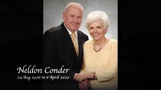 Neldon Conder Graveside service 11 April 2020