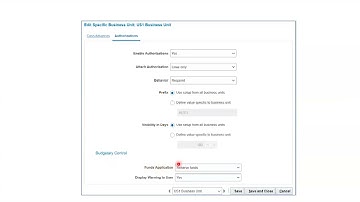Budgetary Control for Spend Authorization in Fusion Expenses