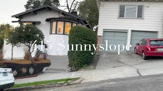 Touring a Cute House For Sale in Oakland's Rose Garden Neighborhood - 415 Sunnyslope