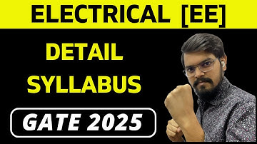 Engineering Mathematics| Detail Syllabus | ELECTRICAL ENGINEERING | EE | GATE 2025