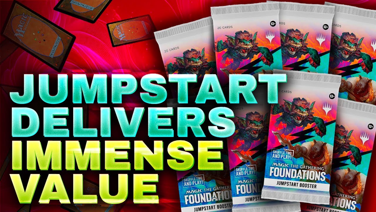 What people don't get about Foundation Jumpstart Boosters?