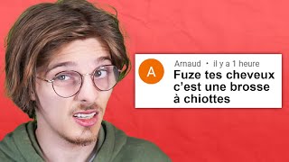 Vos commentaires sont méchants…