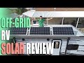 Off Grid RV Solar Review for Boondocking & Dry Camping - Full Time RV