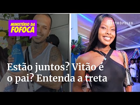 Climão! Vitão se encontra com a mãe de sua filha durante feijoada | MINISTÉRIO DA FOFOCA