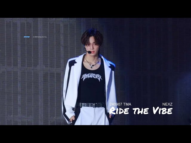 4K] 'Ride the Vibe' NEXZ SOGEON focus @ 240907 TMA - YouTube