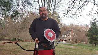 Archery with the Shield in the Bow Hand