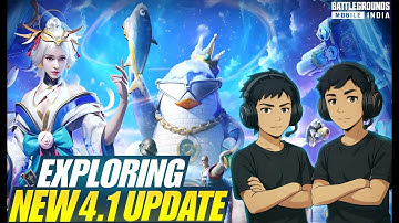 BGMI 4.1 IS HERE I Frosty Funland