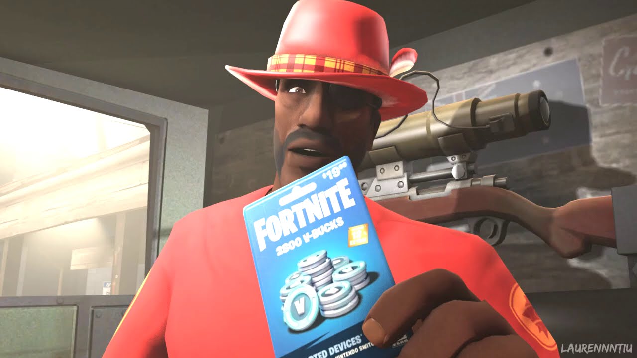 [SFM] 19 dollar TF2 Card (15.ai)