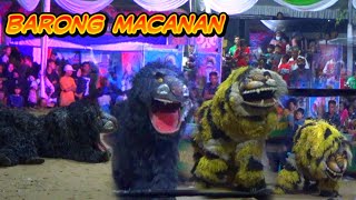 pertunjukan Macannan kuda lumping turonggo sabdo noto lampung