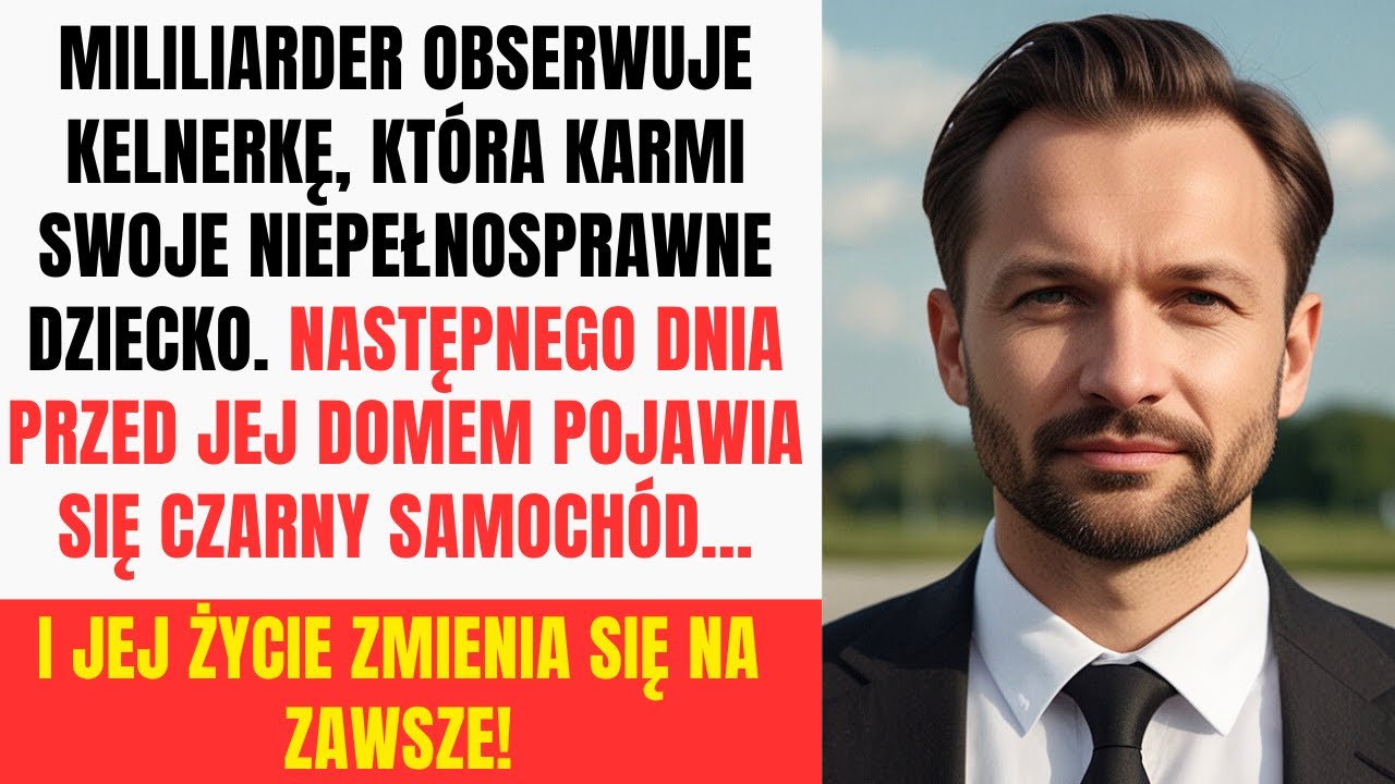 Mililiarder obserwuje kelnerkę z dzieckiem — i zmienia jej życie na zawsze!